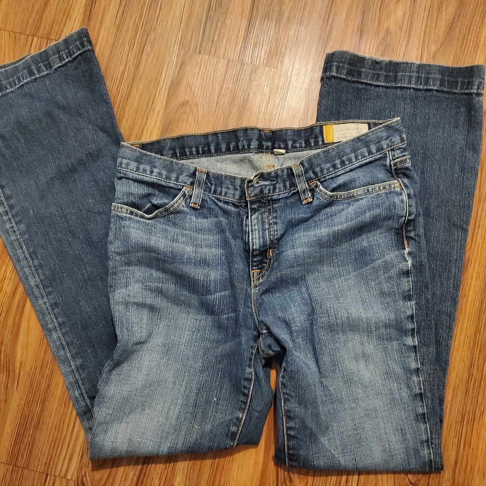 GAP Long and Lean Bootcut Jeans 8R